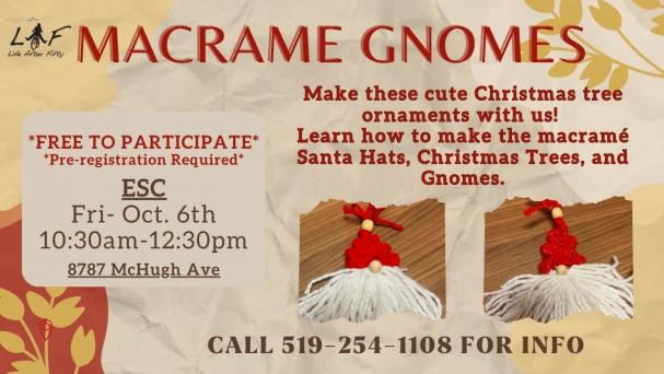 Macrame Gnomes